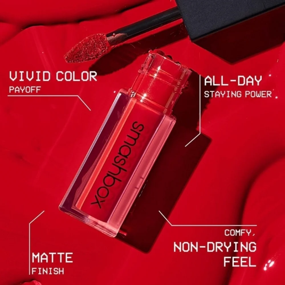 CLEARANCE! 🩷 3/$15 Smashbox Always On Liq Lipstick: Stepping Out, Deep Nude New